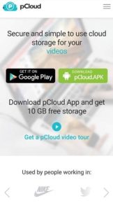 Mobile Pcloud